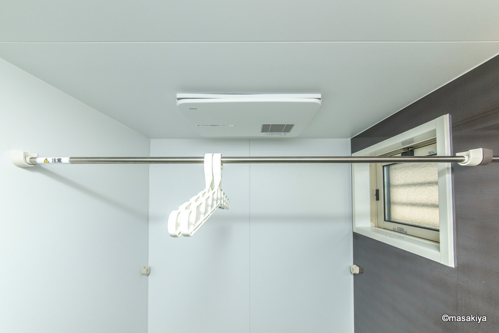 セジュール・アルスの浴室|浴室乾燥機付きです。