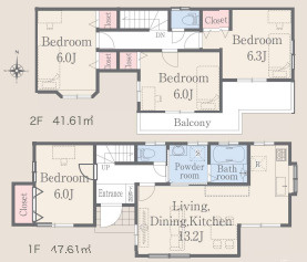 さいたま市北区別所町　中古一戸建て