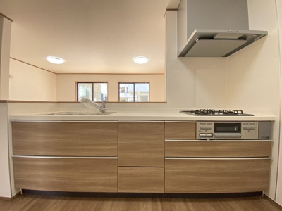 【キッチン】 | 那覇市具志（全7棟）E号棟 | E号棟　使いやすいシステムキッチン♪