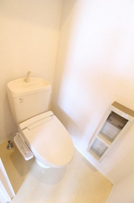 【トイレ】 | パルテール１号館 | シンプルで使いやすいトイレです