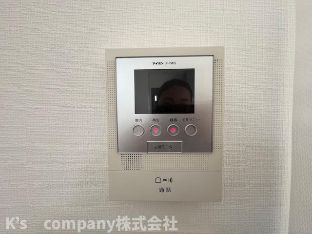 ●茅ヶ崎市菱沼1丁目　中古戸建の防犯設備|訪問者の顔が見えて安心です♪