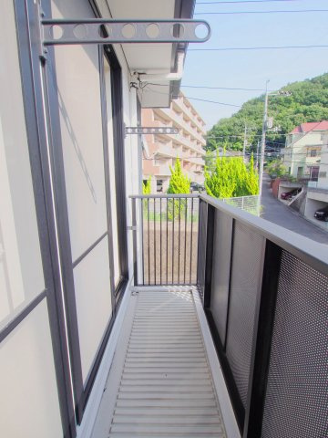 サントークKのバルコニー|※写真はリノベした別部屋のものです。