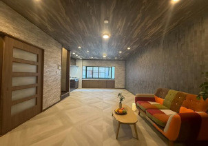 大阪市旭区清水2丁目　戸建の居間・リビング