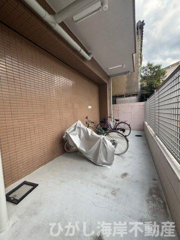 マイキャッスル平塚見附町の駐輪場|敷地内自転車置場