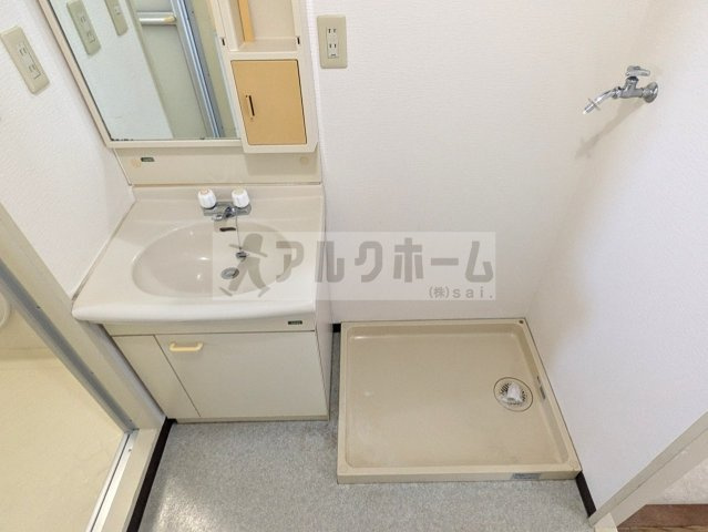 グレープコートの洗面所