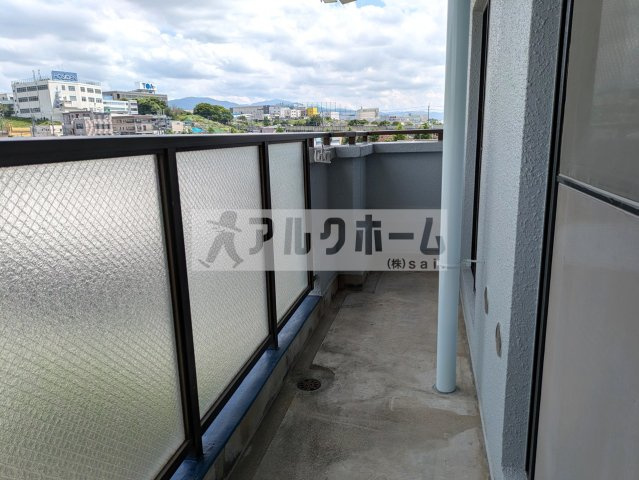 グレープコートのバルコニー