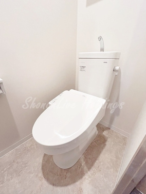 【トイレ】 | Geminos CHIGASAKI | 清潔感のあるトイレです