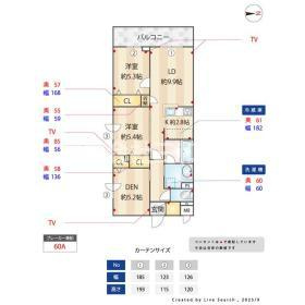 プライムガーデン若木の間取り