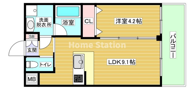 【間取り】 | プレジオ御幣島