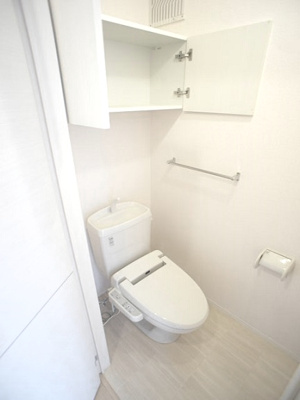 【トイレ】 | プライムコートA | 温水洗浄暖房便座機能付きです♪