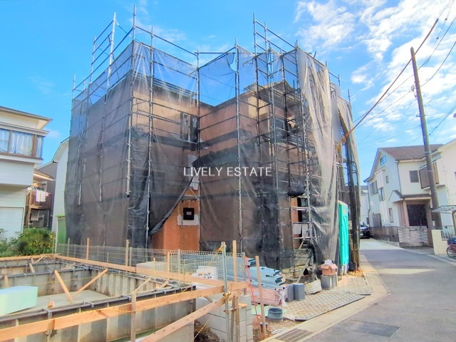 草加市谷塚上町 新築分譲住宅の外観