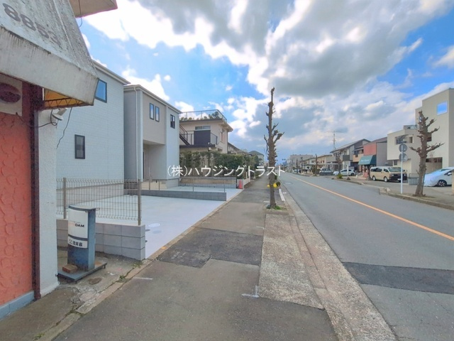 仲介手数料無料　ハートフルタウン所沢市中新井３丁目885番・新築全２棟の前面道路含む現地写真