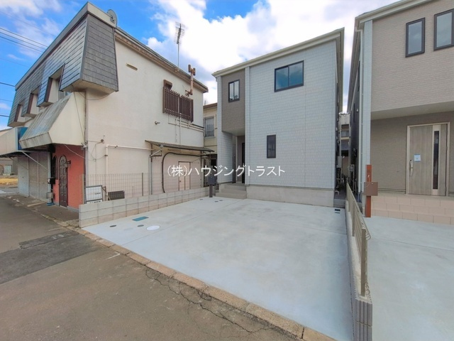 仲介手数料無料　ハートフルタウン所沢市中新井３丁目885番・新築全２棟の前面道路含む現地写真