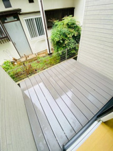 【庭】 | ウッドデッキ