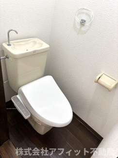 【トイレ】 | コーポ柿原 | 温水洗浄暖房便座