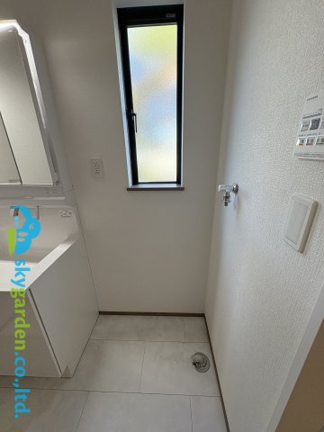 藤沢市鵠沼海岸6丁目　新築戸建　全2棟A号棟のランドリースペース