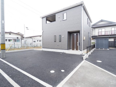 【駐車場】 | Cradle garden　本宮市本宮千代田第３　２号棟 | ★内覧予約で新米4kg★