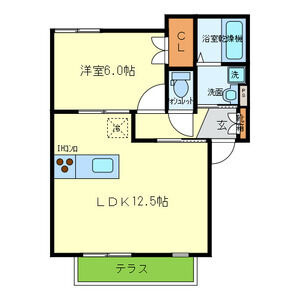 ミューズ二色C棟の間取り