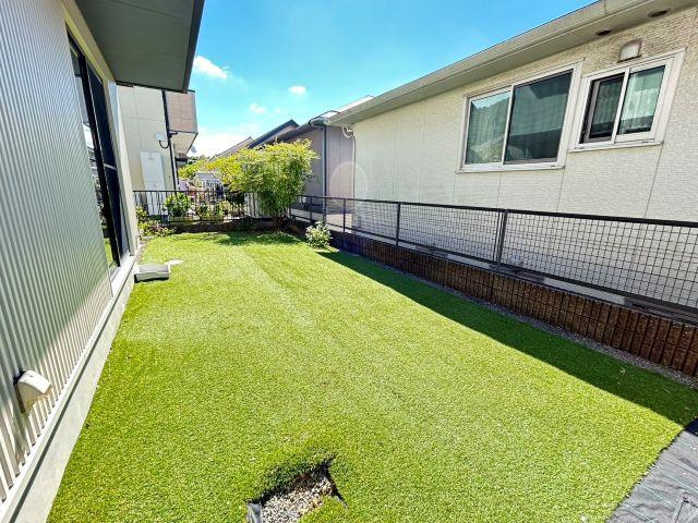 春野町南ヶ丘　中古戸建の庭