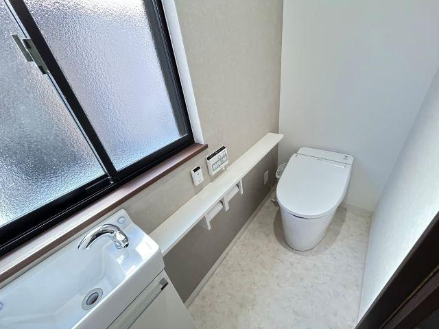 春野町南ヶ丘　中古戸建のトイレ|1F