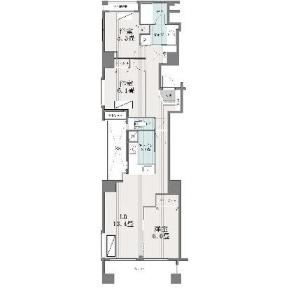 カスタリア本所吾妻橋の間取り