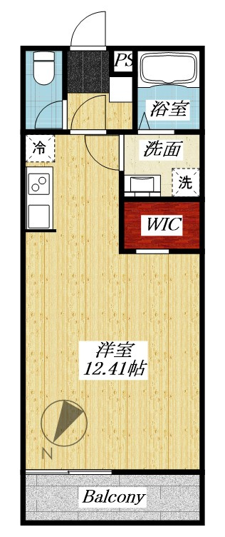ヒルズ豊田の間取り