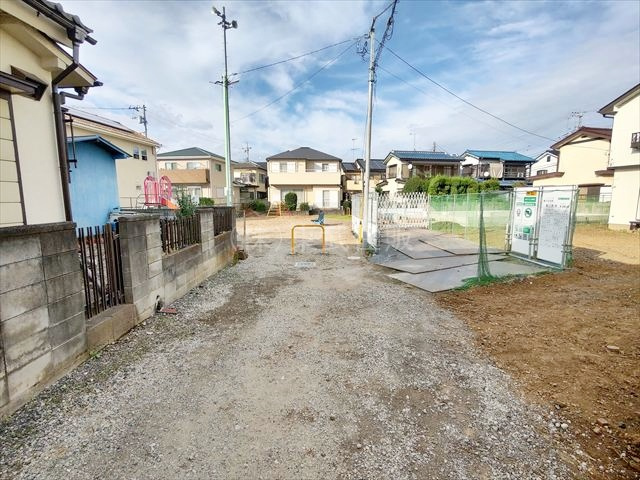 【前面道路含む現地写真】 | 川越市上野田町 | 閑静な住宅地です