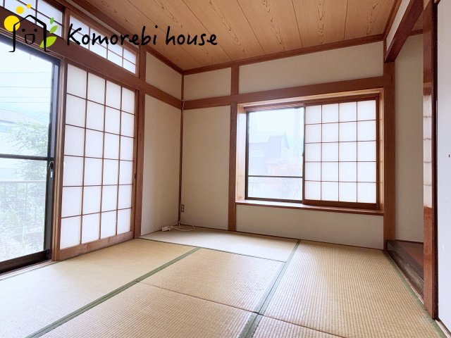 北本市中丸　中古一戸建ての和室|6帖の和室です