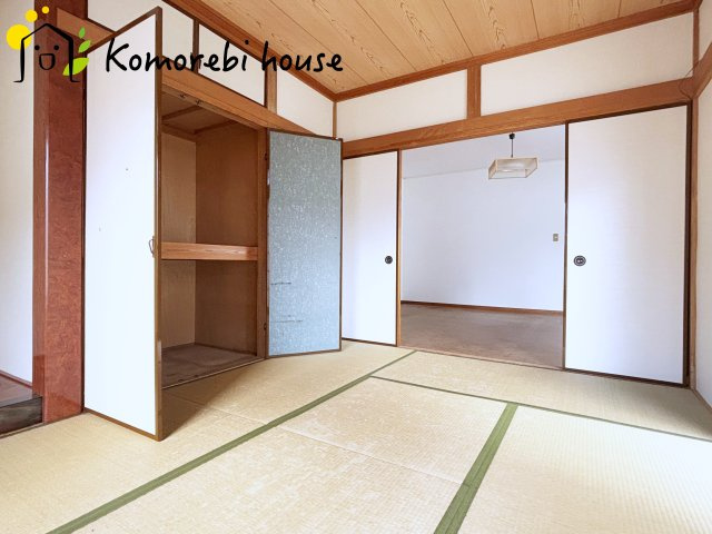 北本市中丸　中古一戸建ての和室|6帖の和室です