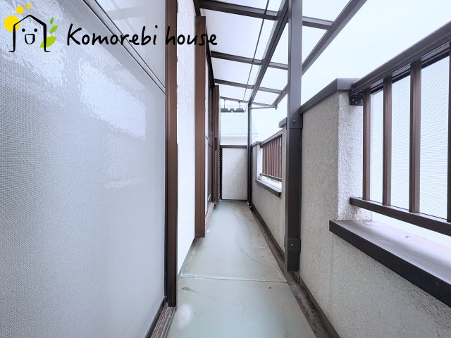 北本市中丸　中古一戸建てのバルコニー|バルコニーです