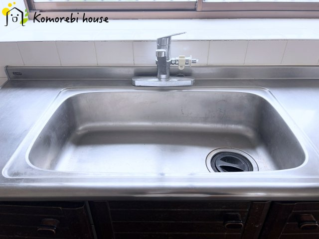 北本市中丸　中古一戸建てのキッチン|水洗い場です