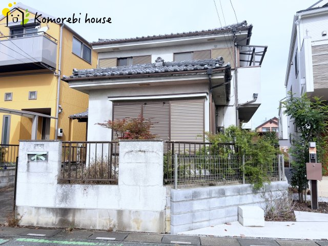 北本市中丸　中古一戸建ての外観|白い外壁の外観です