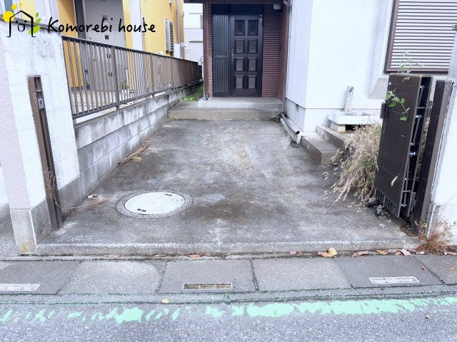 北本市中丸　中古一戸建ての駐車場|1台停められる駐車場です