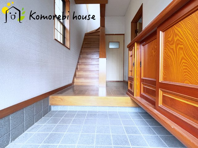北本市中丸　中古一戸建ての玄関|玄関です