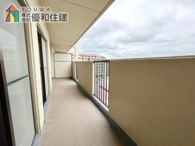 【バルコニー】 | グリーンハイツ清水が丘１号棟