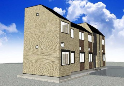 【外観パース】 | アカリテラス板橋本町