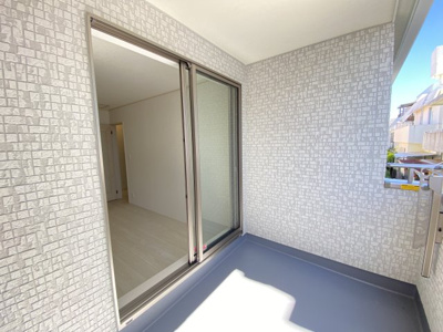 【バルコニー】 | 那覇市具志（全7棟）F号棟 | F号棟　インナーバルコニー♪