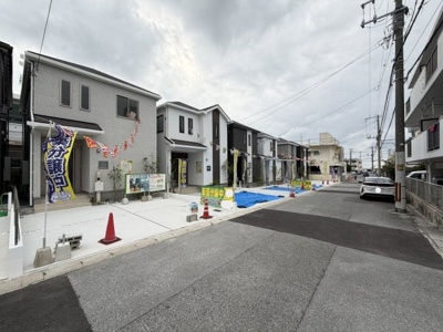 【前面道路含む現地写真】 | 那覇市具志（全7棟）F号棟 | ※北東側公道6m♪