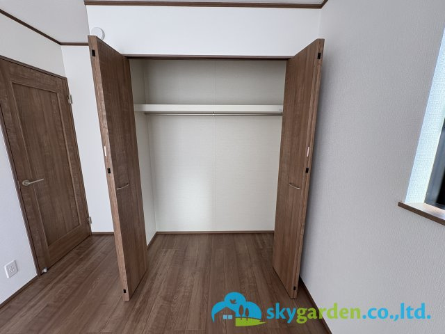 藤沢市鵠沼海岸6丁目　新築戸建　全2棟B号棟の収納|専用の収納スペースです