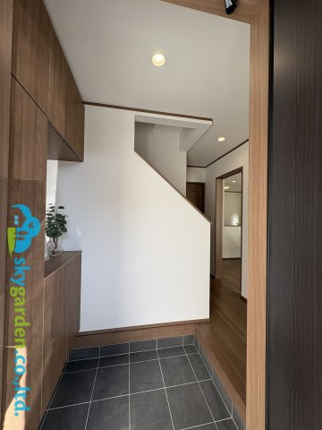 藤沢市鵠沼海岸6丁目　新築戸建　全2棟B号棟の外観|2025年10月30日撮影（工事中）