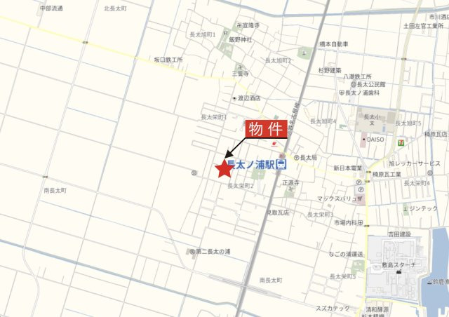 【地図】 | 鈴鹿市長太栄町2丁目《4号棟》 | 広域Map