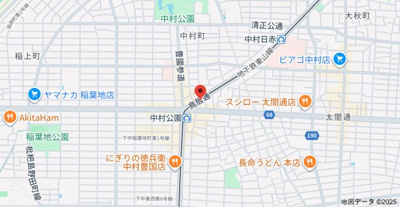 【地図】 | ディアレイシャス名古屋中村公園Ⅱ