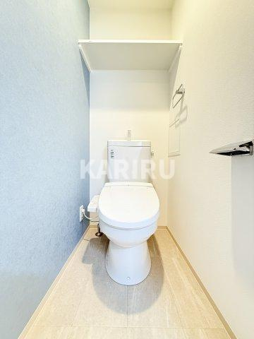 Alivis福島海老江のトイレ