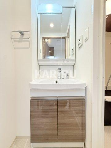 Alivis福島海老江の洗面所