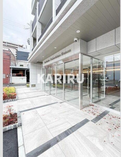 Alivis福島海老江のエントランス