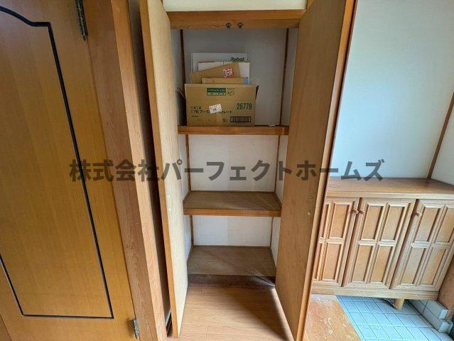 津田元町1丁目平屋　賃貸の収納|十分な収納スペースがあります