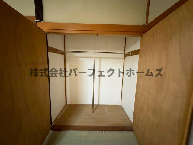 津田元町1丁目平屋　賃貸の収納|大きなスペースがあり、収納には困りません