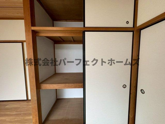 津田元町1丁目平屋　賃貸の収納|十分な収納スペースがあります