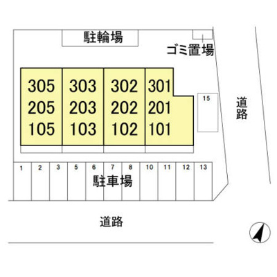 【区画図】 | ボヌール
