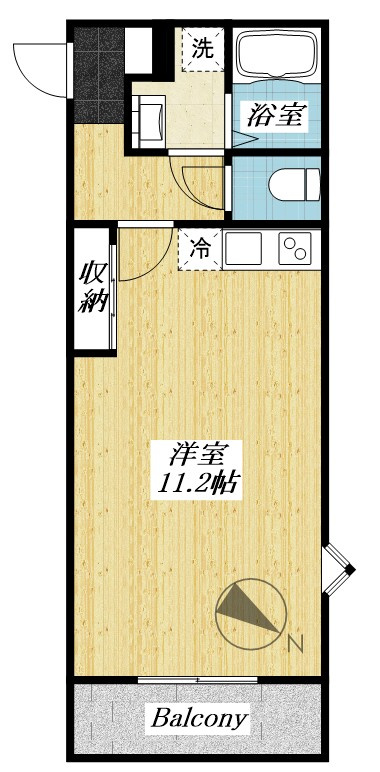 ヒルズ豊田の間取り